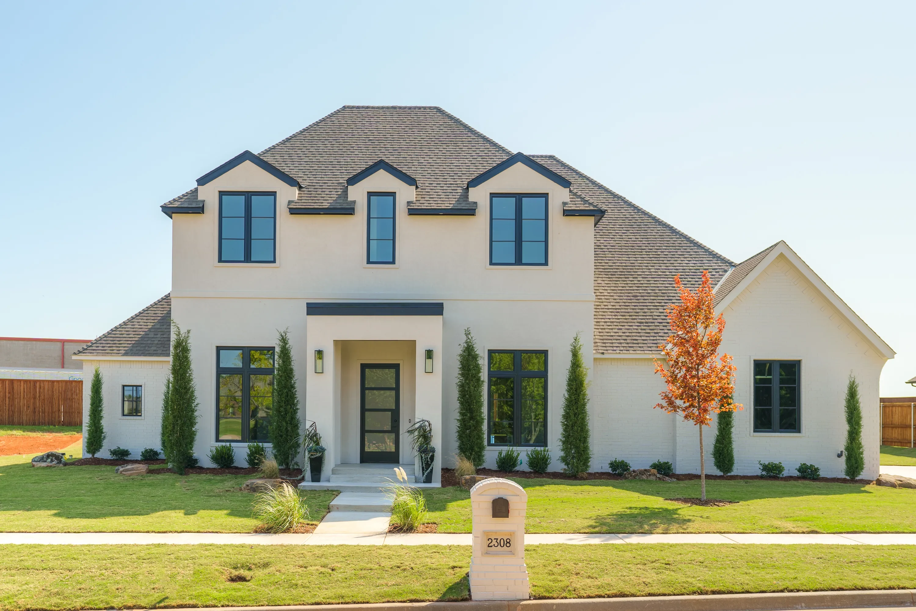 Front exterior of 2308 Stone Mill Ct in daylight