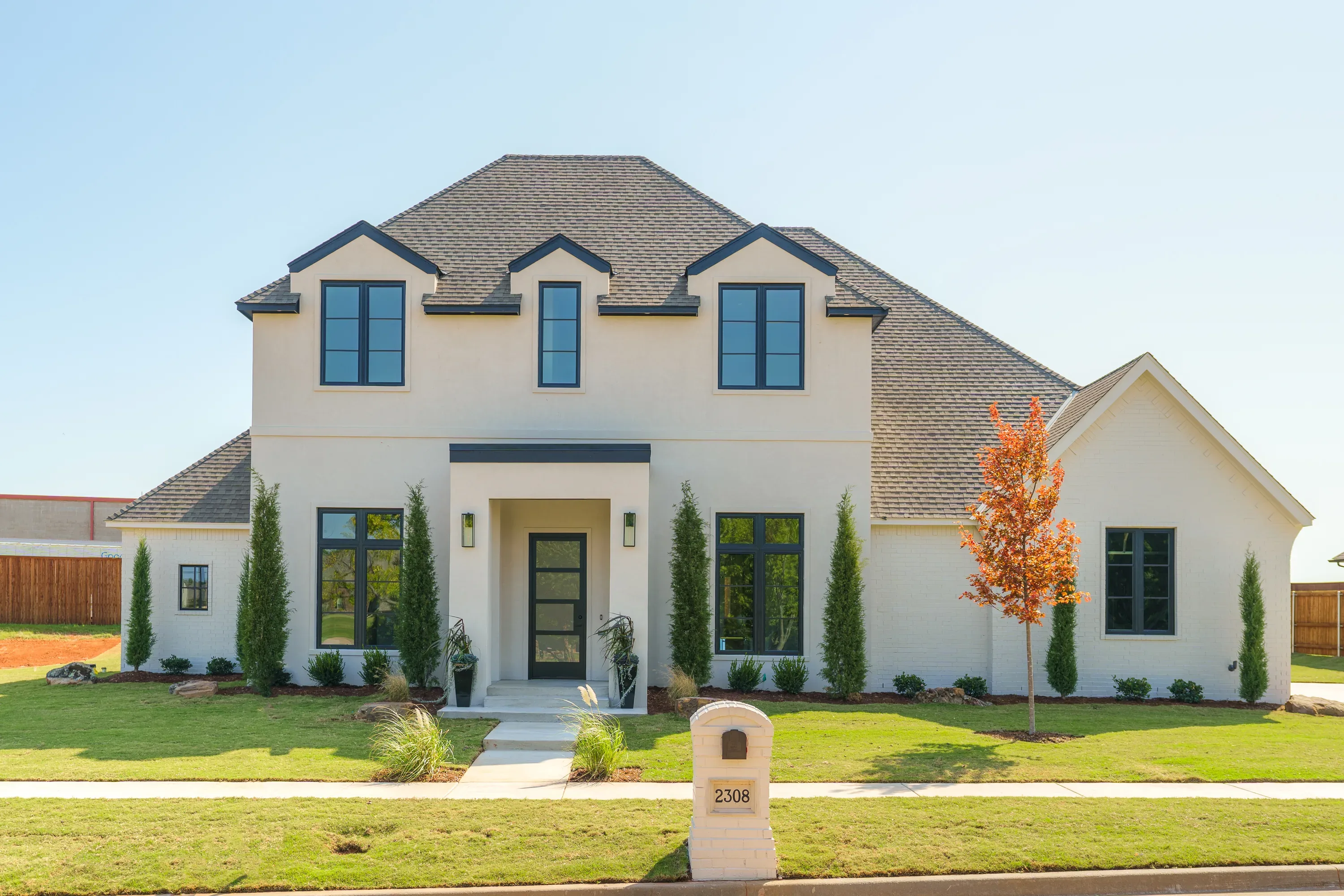 Front exterior of 2308 Stone Mill Ct in daylight